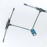 Original BAYCKRC 900MHz 2.4GHz ELRS Dual Band Diversity Antenna Receiver for High Quality RC Drone Racing UAV Aircraft DIY Parts